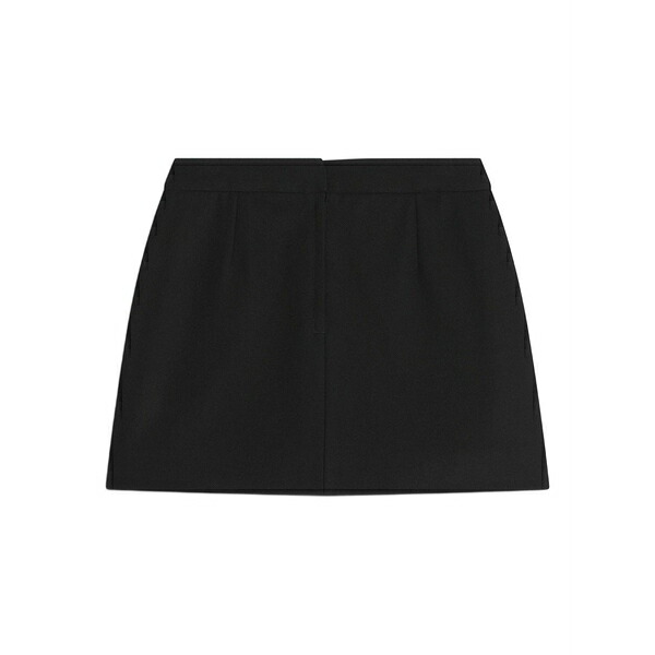 住み家 稲荷 レディース スコート ボトムス Front-pocket mini skirt Black