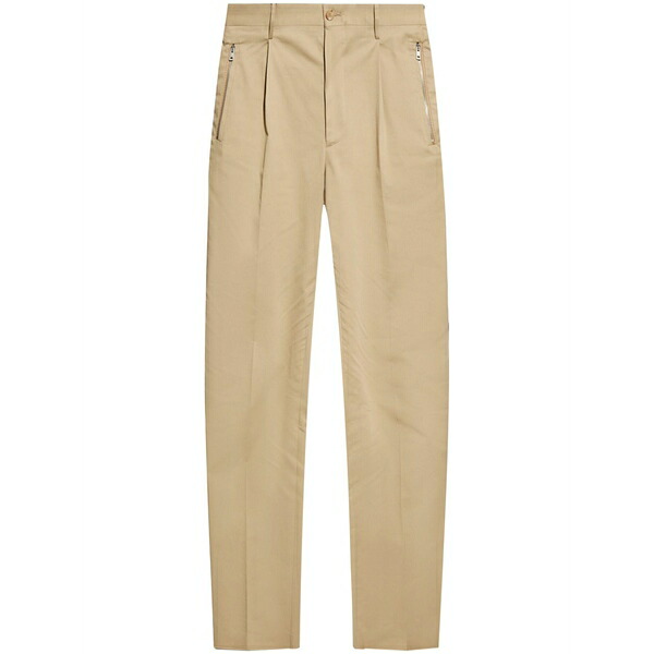 エトロ メンズ 心地よいズボン下 ボトムス Cotton trousers  Neutrals