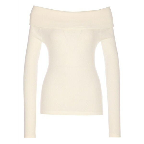 リサ・ヤン レディース ティーシャツ トップス Boat-neck long-sleeves top Neutrals