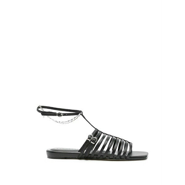 アペパッツァ レディース サンダル シューズ Dhalia chain-strap sandals Black