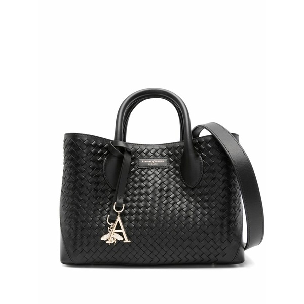 アスピナルオブロンドン レディース トートバッグ 御徒面子 Medium london tote bag Black