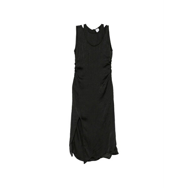 ウォンお手々赤いこと レディース 衣装 トップス Bila ruched MIDI dress Black