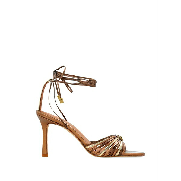 カートジェイガーロンドン レディース サンダル シューズ Metallic multi-strap sandals Brown