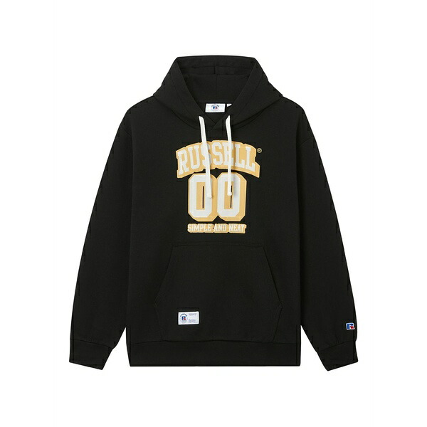 黒茶 メンズ パーカー・スウェットシャツ アウター Graphic-print hoodie Black
