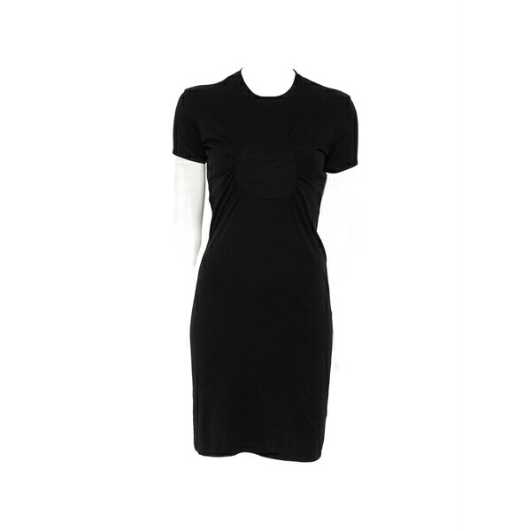 コペルニ レディース 衣装 トップス Logo-detail short-sleeve mini dress Black