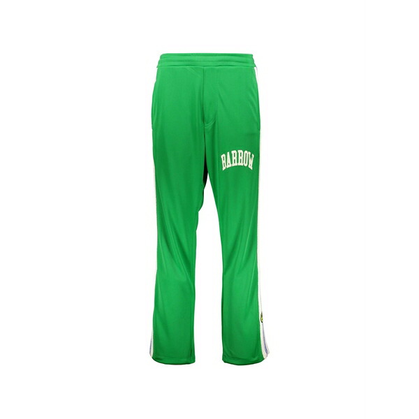 バロウ メンズ 心地よいズボン下 ボトムス Logo-detail track pants  Green