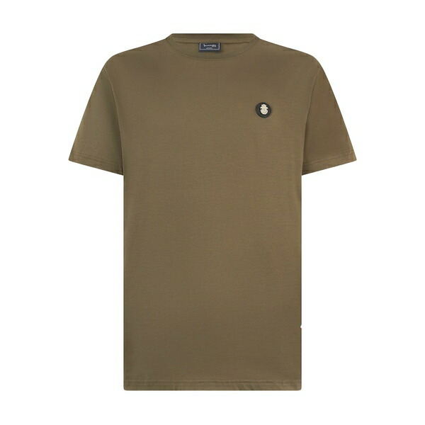 ビリオネア メンズ ティーシャツ トップス Round-neck t-shirt Green