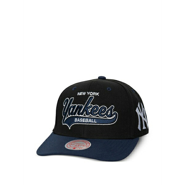 ミッチェル&ネス メンズ 帽子 アクセサリー New york yankees baseball cap Black｜asty