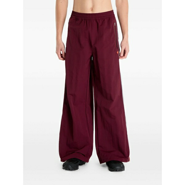 アディダス レディース 心地好いズボン下 ボトムス Venice side stripe trousers Red