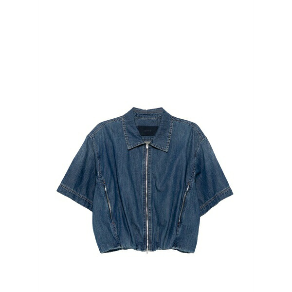 ジュン・ジー レディース 上衣＆上衣 アウター Denim zipped jacket Blue