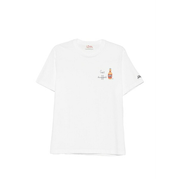 エムシーツーセイントバース メンズ ティーシャツ トップス X the simpsons portofino round-neck t-shirt White