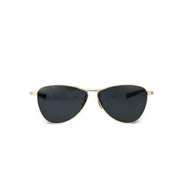 サンローラン アイウェア レディース 黒眼鏡＆アイウェア 付属物 Vesper pilot-frame sunglasses Gold