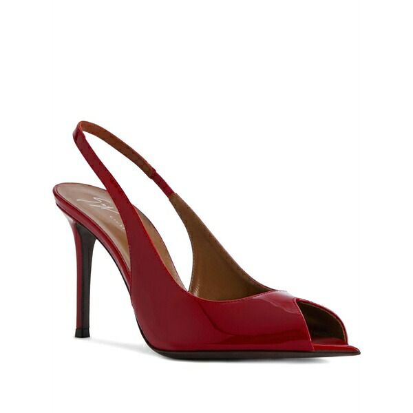 ジュゼッペザノッティ レディース サンダル シューズ 90粍 intriigo peep-toe slingback sandals Red