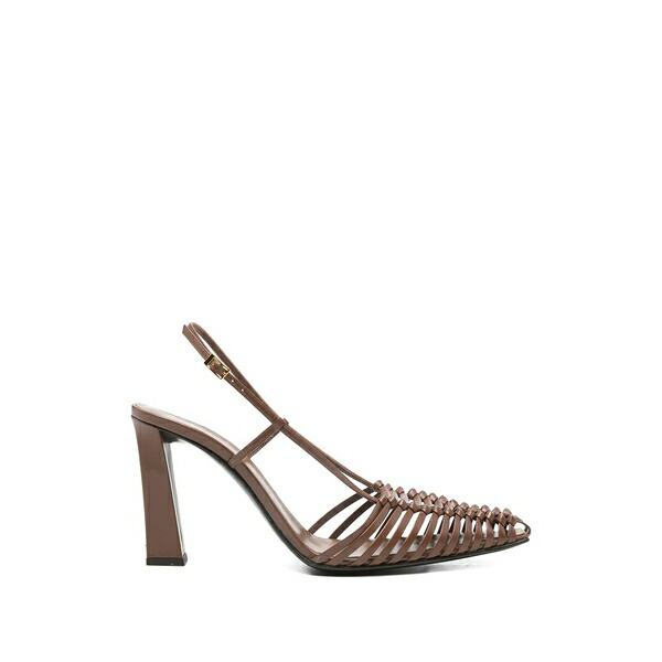 ジュゼッペザノッティ レディース サンダル シューズ Brenda woven high-heel sandals Brown