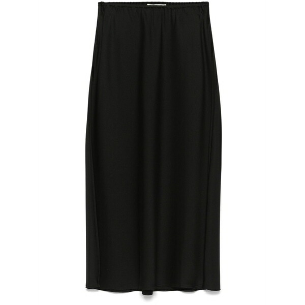 リサ・ヤン レディース スコート ボトムス Silk MIDI skirt Black