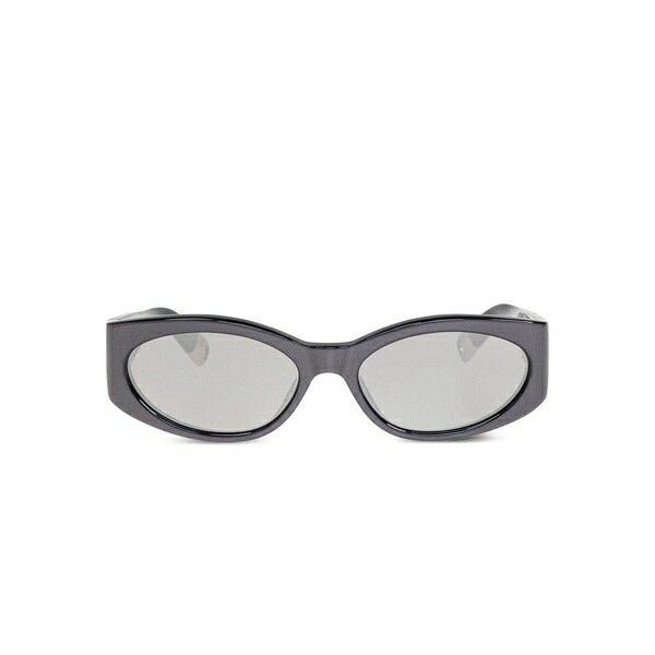 ジャクエムス メンズ サングラス・アイウェア 付属物 Logo-print sunglasses  Black