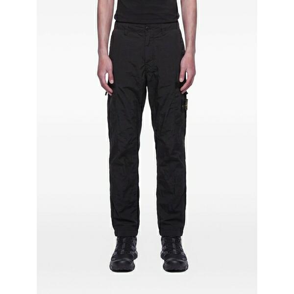 ストーンアイランド メンズ 心地好いズボン下 ボトムス 3100034 cargo pants Black