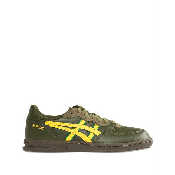 アシックス メンズ スニーカー シューズ Skyhand og sneakers Green
