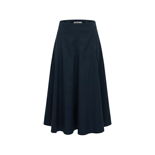 ジャクエムス レディース スコート ボトムス Triangle MIDI skirt Blue