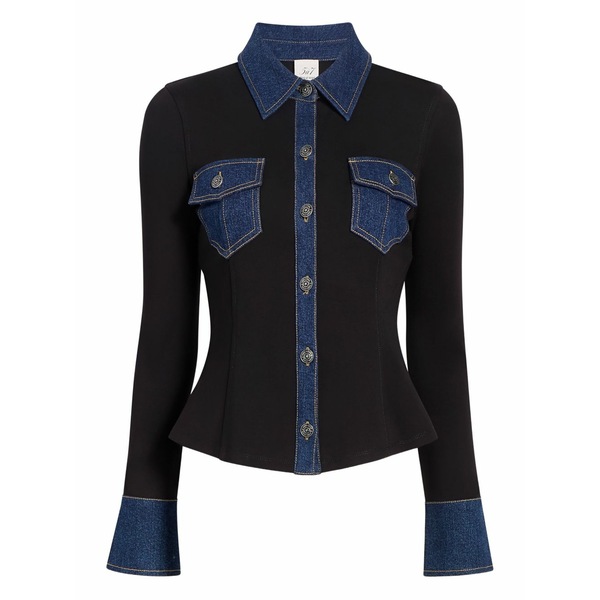 サンクアセプト レディース ティーシャツ トップス  aliza top Black