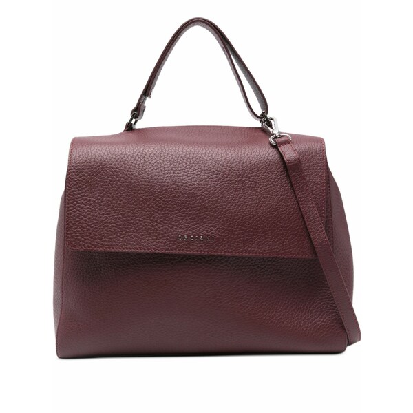 オルチアーニ レディース ショルダーバッグ 御徒面子 Leather shoulder bag Red