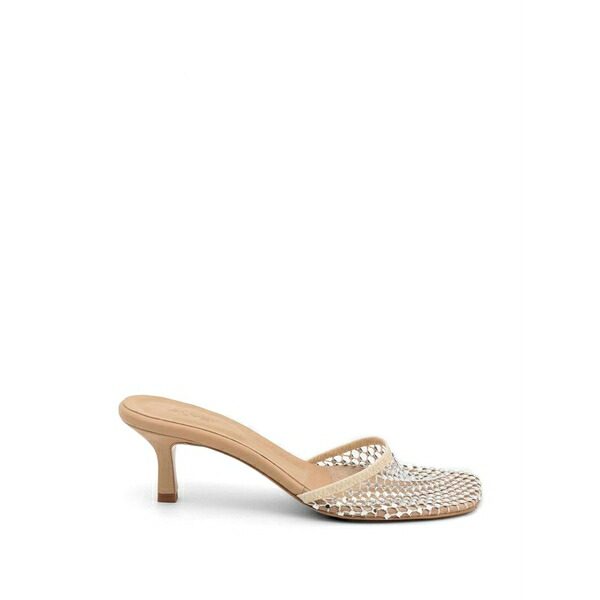アリジ レディース サンダル シューズ Crystal-embellished mesh mules Neutrals