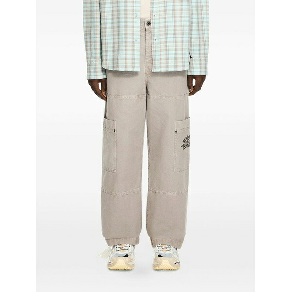 象牙色 メンズ 心地よいズボン下 ボトムス Script cotton cargo pants Neutrals