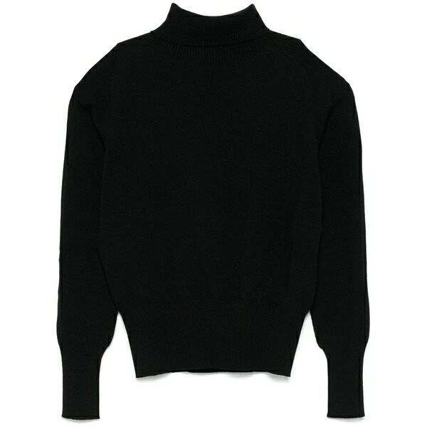 ディー・エクステリア レディース 編み物\u0026スウェーター アウター Turtleneck sweater Black