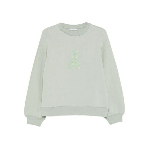 パトリツィア ペペ レディース 編み物\u0026プルオーバー アウター Crew-neck sweatshirt Green