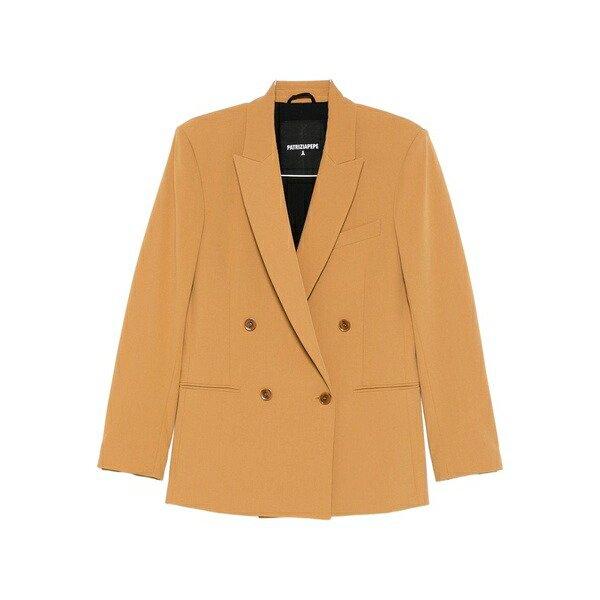 パトリツィア ペペ レディース 上衣＆上衣 アウター Double-breasted blazer Neutrals