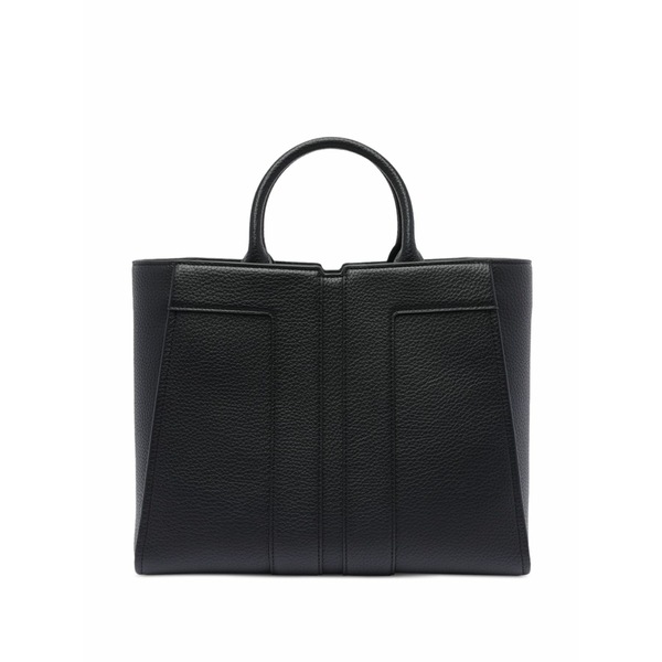 エリザベスフランキ レディース トートバッグ 御徒面子 Faux-leather tote bag Black