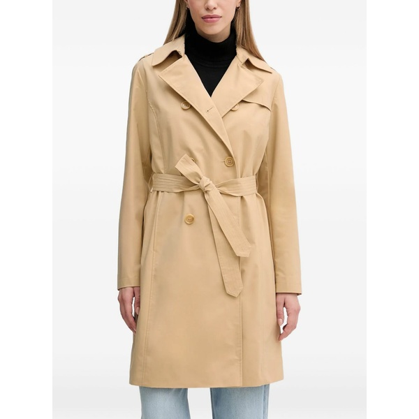 ジョープ レディース 厚地の外套 アウター Belted trench coat Neutrals