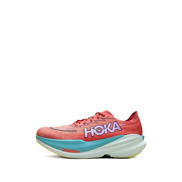 ホカオネオネ メンズ スニーカー シューズ Mach x 2 logo-print low-top sneakers Pink