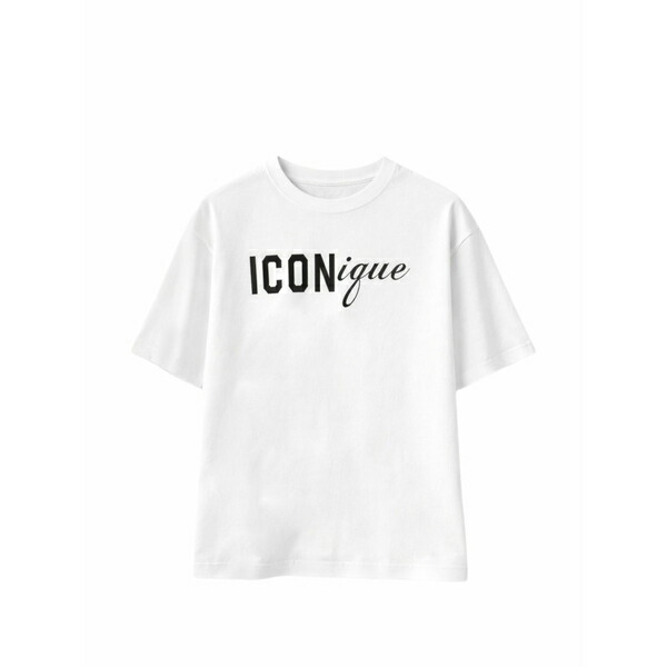 ディースクエアード メンズ プルオーバー トップス Iconique t-shirt White