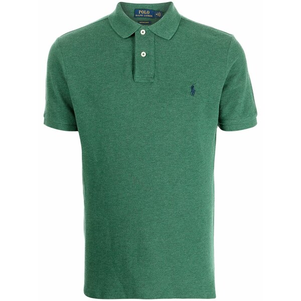 ラルフローレン メンズ スポーツシャツ トップス Embroidered-motif polo shirt Green