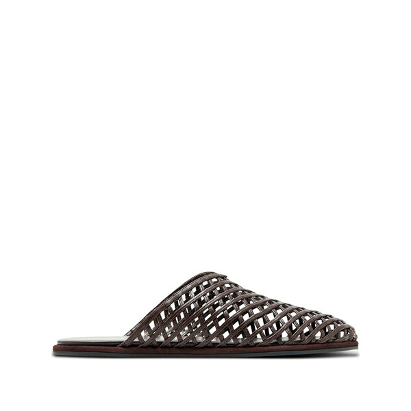 ネオウス レディース サンダル シューズ Woven leather sandals Brown