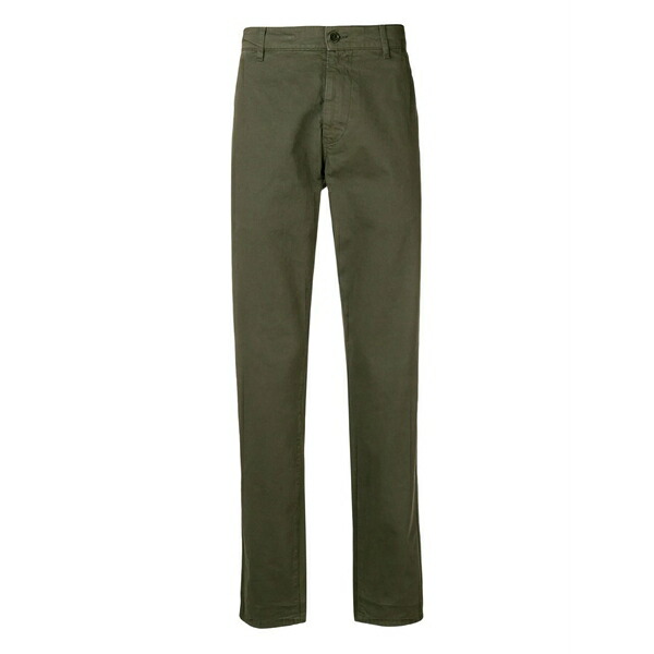 アスペジ メンズ 心地好いズボン下 ボトムス Straight trousers Green