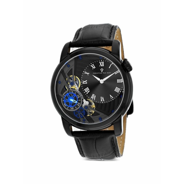 クリスチャンバンサント メンズ ウォッチ 佩び物 Sprocket 44粍 watch Black