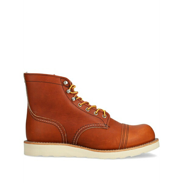 レッドウィング メンズ ブーツ シューズ Iron ranger boots Brown｜asty