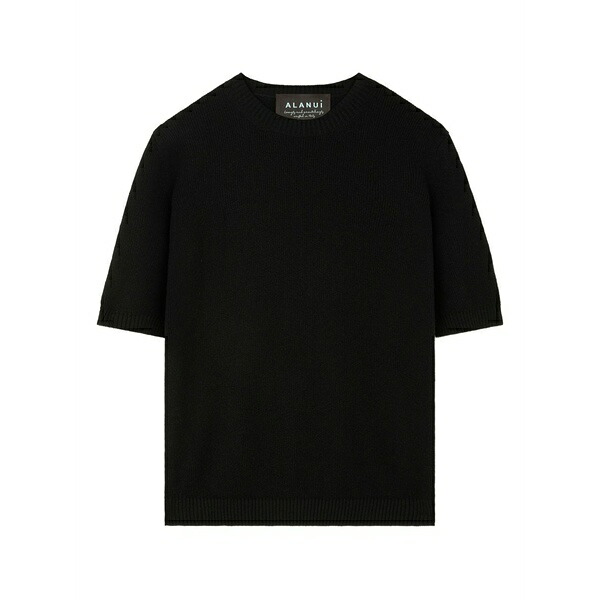アラヌイ レディース ティーシャツ トップス Finest short-sleeve t-shirt Black