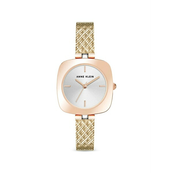 アンクライン レディース ウォッチ 佩び物 Cushion case 26粍 watch Silver