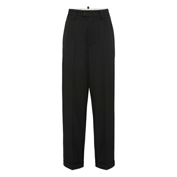 ディースクエアード レディース 心地よいズボン下 ボトムス X magliano luca\u0027s tailored trousers Black