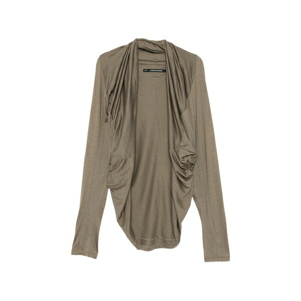 ユリウス メンズ 上衣＆上衣 アウター Draped panelled jacket Neutrals