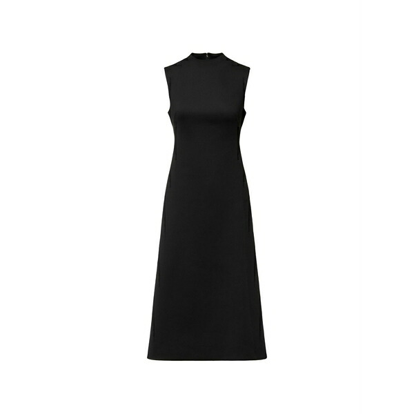 カルバンクライン レディース 衣裳 トップス Sleeveless mock-neck MIDI dress Black