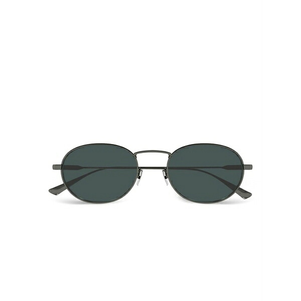 サンローラン アイウェア メンズ サングラス・アイウェア 付属物 Logo-engraved sunglasses  Black
