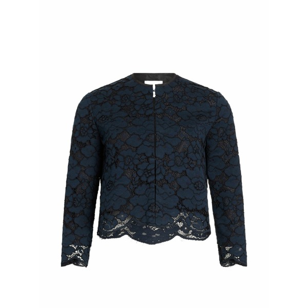 ジャンパトゥ レディース 上衣＆上衣 アウター Lacework jacket Blue