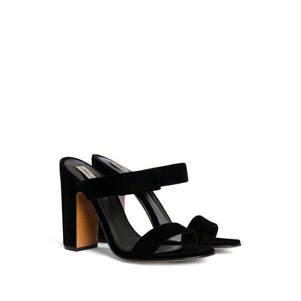 アルベルタ フェレッティ レディース サンダル シューズ Block-heel strap sandals Black