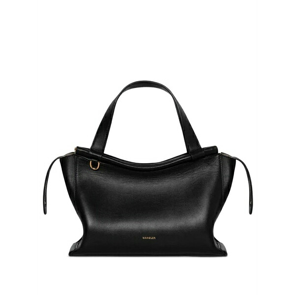 ワンドラー レディース ショルダーバッグ 御徒面子 Ida top handle bag Black