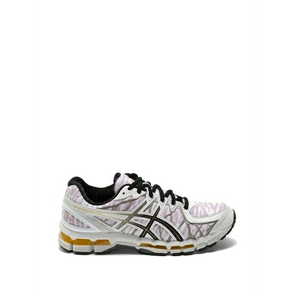 ケンゾー メンズ スニーカー シューズ X asics gel-kayano 20 tiger-pattern sneakers White|asty