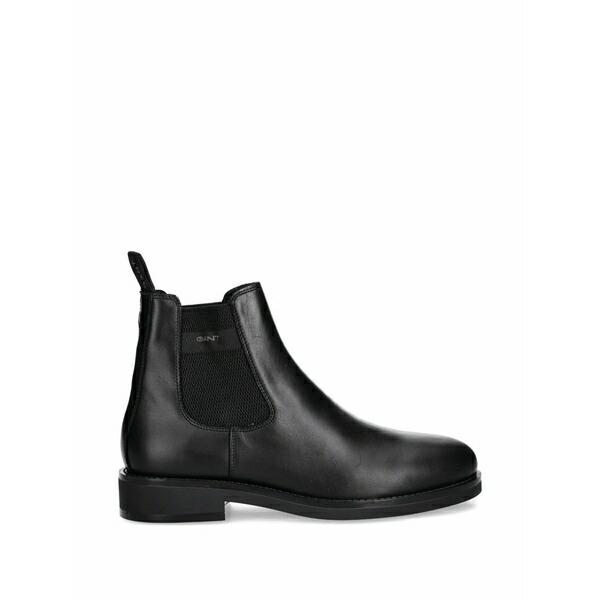 ガント メンズ ブーツ シューズ Prepdale elasticated boots Black